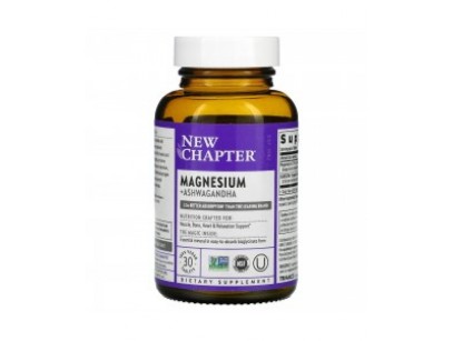 New Chapter Magnesium + Ashwagandha